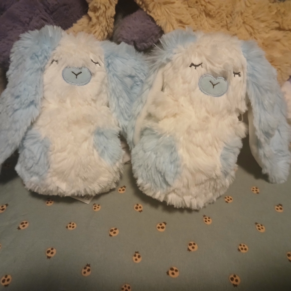 Slumberkins Other - Cuddly Blue and White Plush Bunny by [Brand]